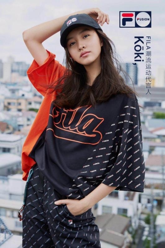 FILA FUSION宣布潮流运动代言人Kōki