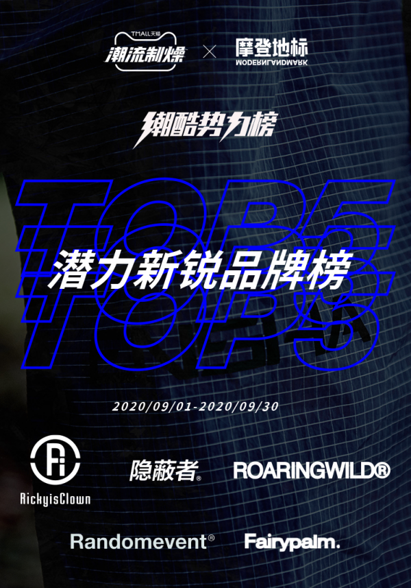 放肆燥,时刻COOL!天猫潮流制燥X摩登地标——潮酷势力榜