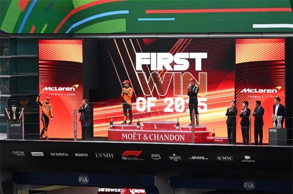 酩悦香槟再度成为FORMULA 1 ®官方指定合作香槟