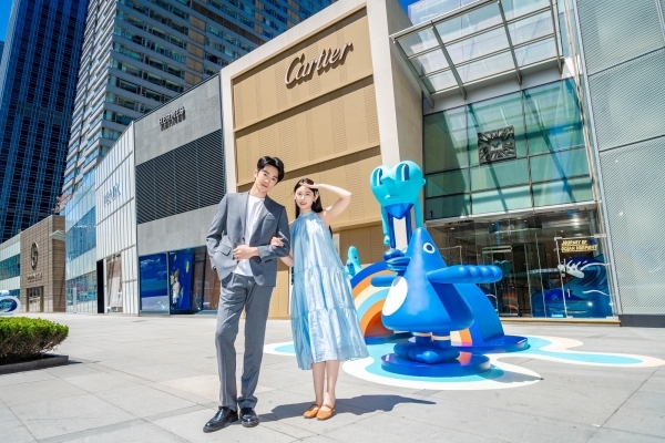 海韵奇旅 Journey of Ocean Harmony 东北首展登陆大连时代广场携手国际艺术家Jeremyville一同探索海洋与城市的共生韵律