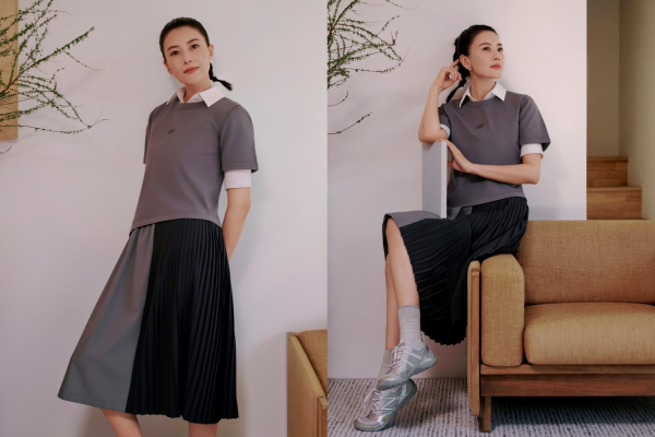 NB Grey风格挚友高圆圆倾情演绎全新New Balance Grey Summer Collection广告大片
从上到下依次为NEF28102 (599)，NWF28052 (1299)